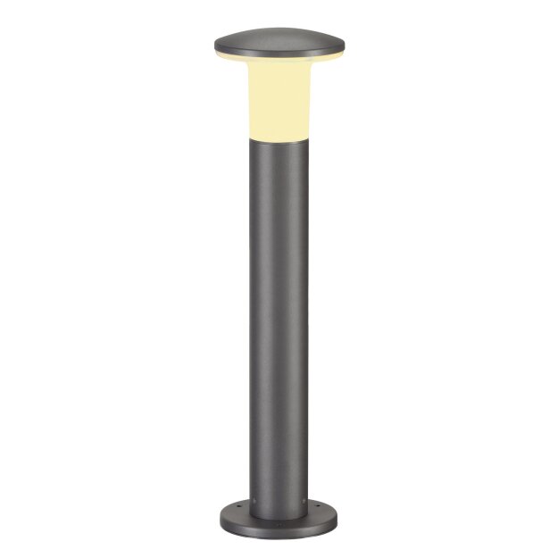 SLV 228945 Pollerleuchte ALPA MUSHROOM 75 steingrau E27 24W IP55