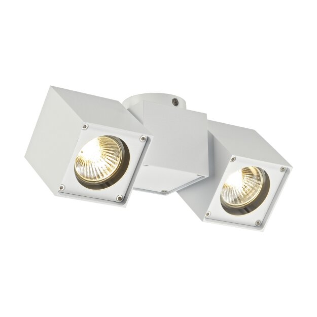 SLV 151531 Deckenleuchte ALTRA DICE SPOT 2 weiss 2xGU10 2x50W