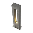 SLV 231420 Pollerleuchte ARROCK ARC GU10 salt/pepper GU10...