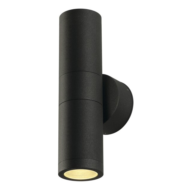 SLV 228775 Wandleuchte ASTINA OUT anthrazit 2xGU10 2x11W IP44
