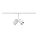 SLV 143431 Stromschienenstrahler BIMA II mattweiss 2xGU10...