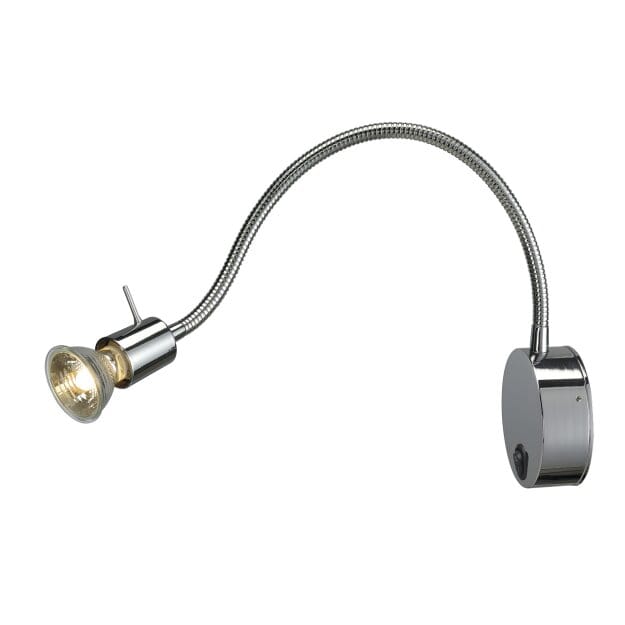 SLV 146692 Leseleuchte DIO FLEX PLATE chrom GU10 50W