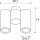 SLV 151831 Deckenleuchte ENOLA_B SPOT II weiss 2x GU10 2x 50W