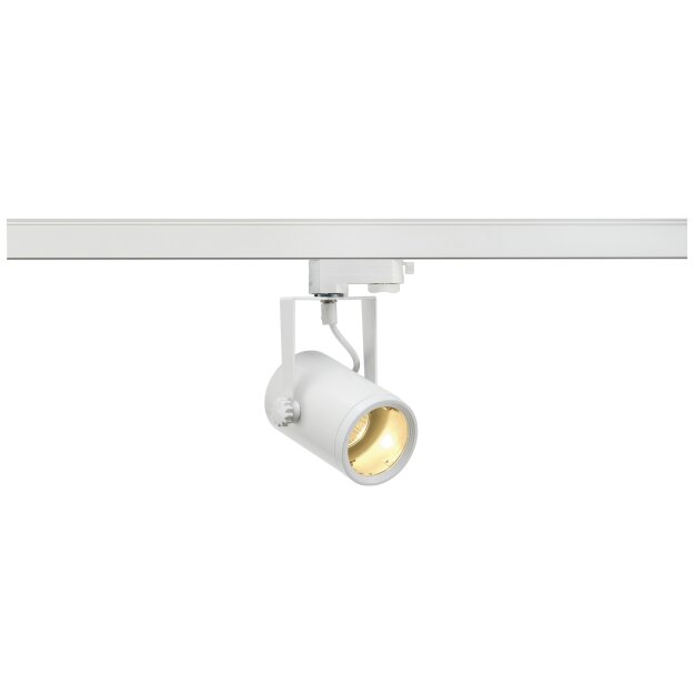 SLV 153851 Stromschienenstrahler EURO SPOT GU10 weiss 25W 3P.