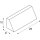 SLV 230034 Wandleuchte PEMA SQUARE grau E27 15W