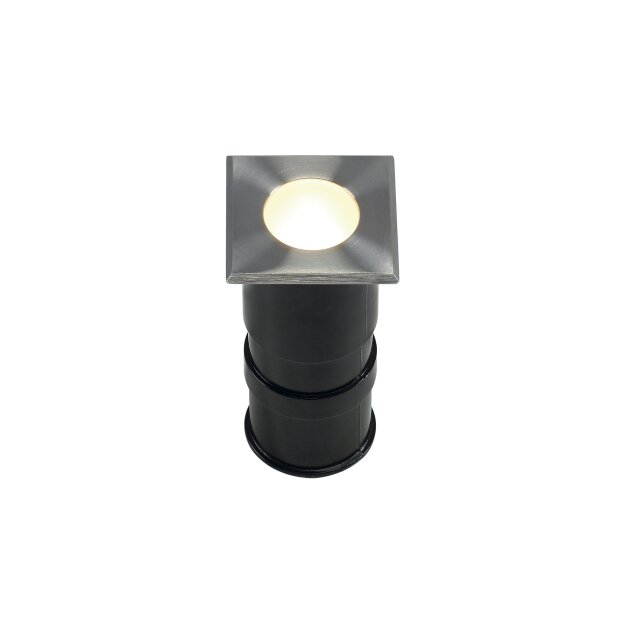 SLV 228342 LED-Deckeneinbaustrahler POWER TRAIL-LITE square 1W 3000K IP67