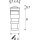SLV 228342 LED-Deckeneinbaustrahler POWER TRAIL-LITE square 1W 3000K IP67