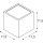 SLV 232537 Wandleuchte SITRA CUBE rostfarben GX53 9W