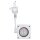 SLV 152321 Stromschienenstrahler ALTRA DICE eckig weiss GU10 50W 3P.