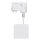 SLV 152321 Stromschienenstrahler ALTRA DICE eckig weiss GU10 50W 3P.