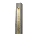 SLV 231440 Pollerleuchte ARROCK SLOT GU10 eckig salt/pepper 4W
