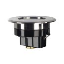 SLV 228412 LED-Bodeneinbaustrahler DASAR FLAT 230V rund 4 3W ww Edelstahl