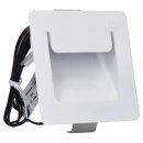 SLV 151950 Wandeinbauleuchte DOWNUNDER PUR eckig ws 3 5W ww 80x80mm