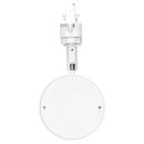 SLV 152431 LED-Stromschienenstrahler ENOLA_C 9 Spot rund ws 9W 3000K 55° 3P.