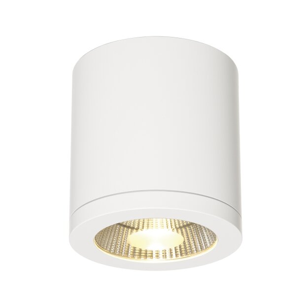 SLV 152101 LED-Deckenleuchte ENOLA_C CL-1 rund weiss 9W 35° 3000K