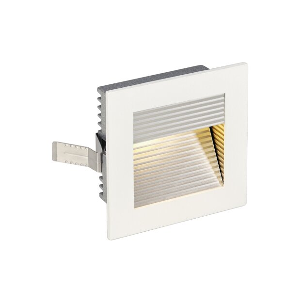 SLV 113292 LED-Wandeinbauleuchte FRAME CURVE eckig mattweiss ww