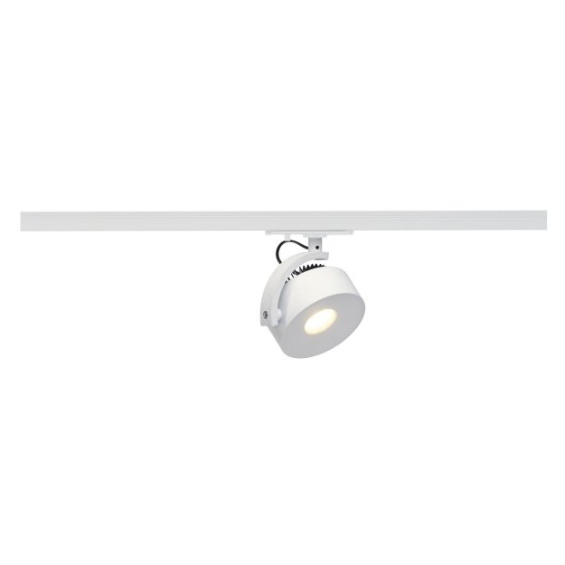 SLV 143731 LED-Stromschienenstrahler KALU TRACK LEDDISK Spot ws 3000K 1P.