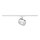 SLV 143731 LED-Stromschienenstrahler KALU TRACK LEDDISK Spot ws 3000K 1P.