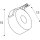 SLV 143731 LED-Stromschienenstrahler KALU TRACK LEDDISK Spot ws 3000K 1P.