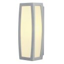 SLV 230084 Wandleuchte MERIDIAN BOX grau E27 20W Sensor