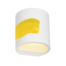 SLV 148016 Wandleuchte PLASTRA GL 104 ROUND weiss Gips G9 42W