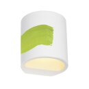 SLV 148016 Wandleuchte PLASTRA GL 104 ROUND weiss Gips G9 42W