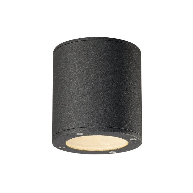 SLV 231545 Deckenleuchte SITRA CEILING rund anthrazit GX53 9W