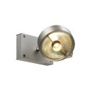 SLV 147306 Deckenleuchte KALU 1 QPAR alu-gebürstet ES111 75W