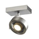 SLV 147306 Deckenleuchte KALU 1 QPAR alu-gebürstet ES111 75W