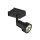 SLV 147360 Deckenleuchte PURI 1 matt schwarz GU10 50W mit DR