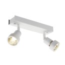 SLV 147371 Deckenleuchte PURI 2 mattweiss 2xGU10 2x50W...