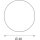 SLV 227220 Kugelleuchte ROTOBALL FLOOR 40 weiss E27 24W IP44