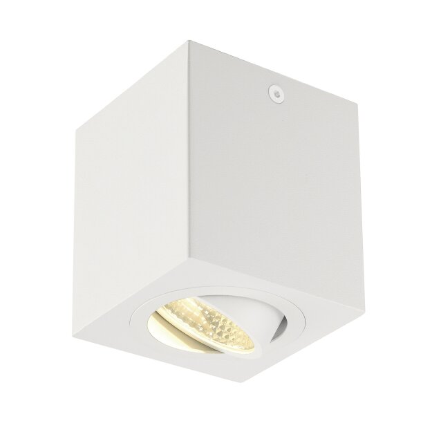 SLV 113941 LED-Deckenleuchte TRILEDO quad. CL mattweiss 6W 38° 3000K
