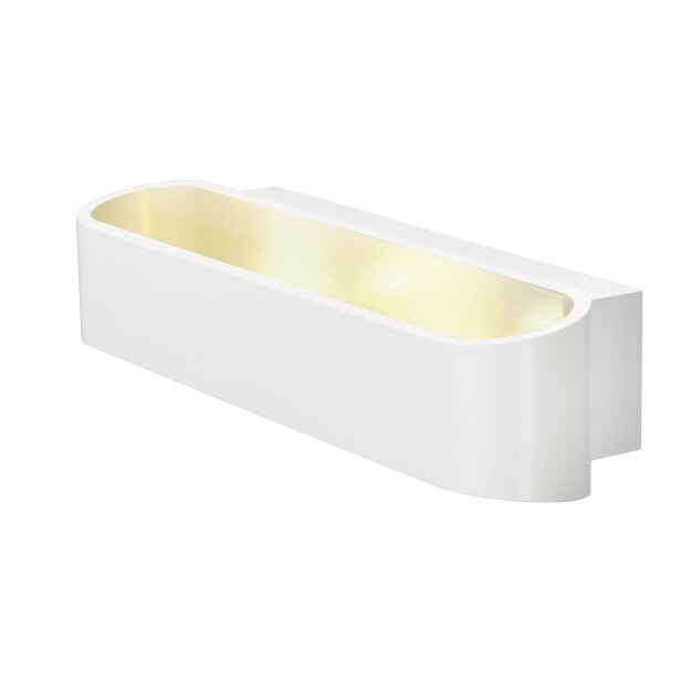 SLV 151271 LED-Wandleuchte ASSO 300 oval weiss 2x5W 3000K