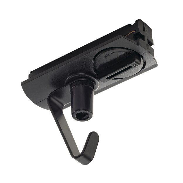 SLV 143170 Stromschienenadapter f. 1-Phasen Hochvoltschiene schwarz