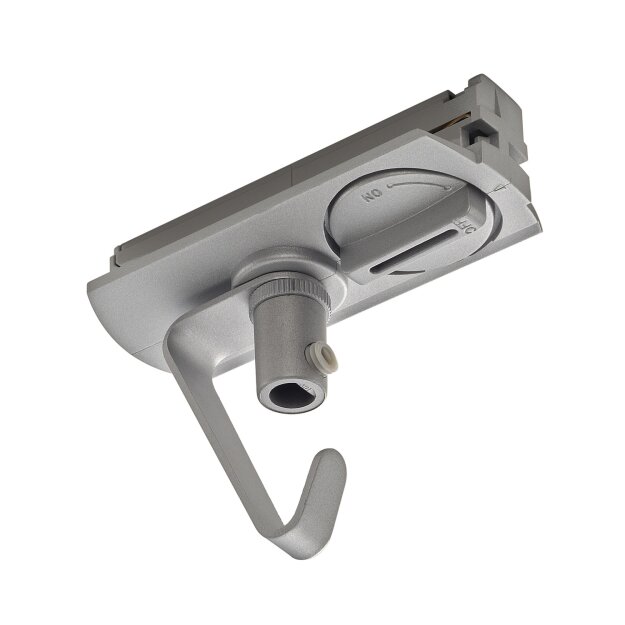 SLV 143172 Stromschienenadapter f. 1-Phasen Hochvoltschiene silber