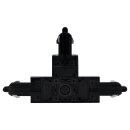 SLV 143070 T-Verbinder HV 1-Phasen SL links schwarz