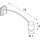 SLV 233135 Wandstrahler NEW MYRA CURVE ant GU10 50W IP55