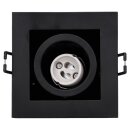 SLV 115510 Deckeneinbaustrahler KADUX 1 GU10 eckig schwarz max. 50W