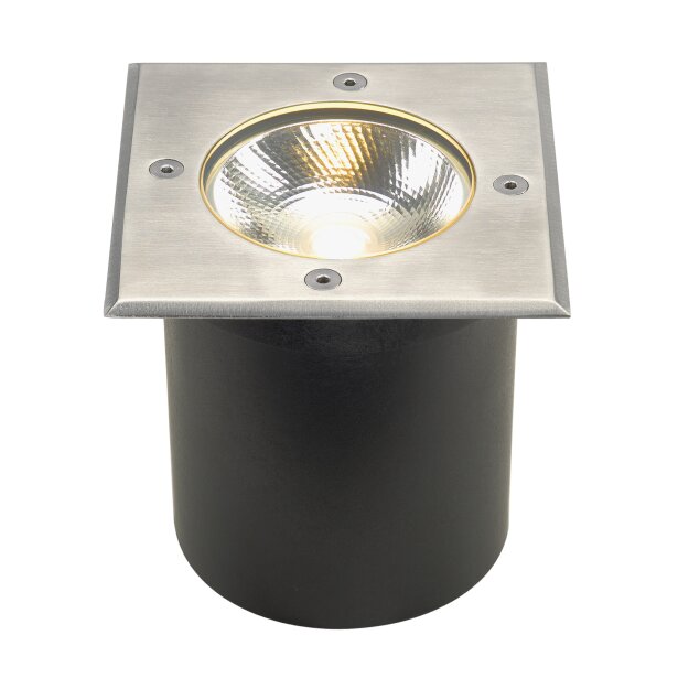 SLV 227604 LED-Bodeneinbauleuchte ROCCI eckig Edelstahl 316