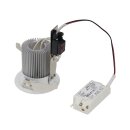 SLV 161291 LED-Deckeneinbaustrahler CONTONE rund weiss...