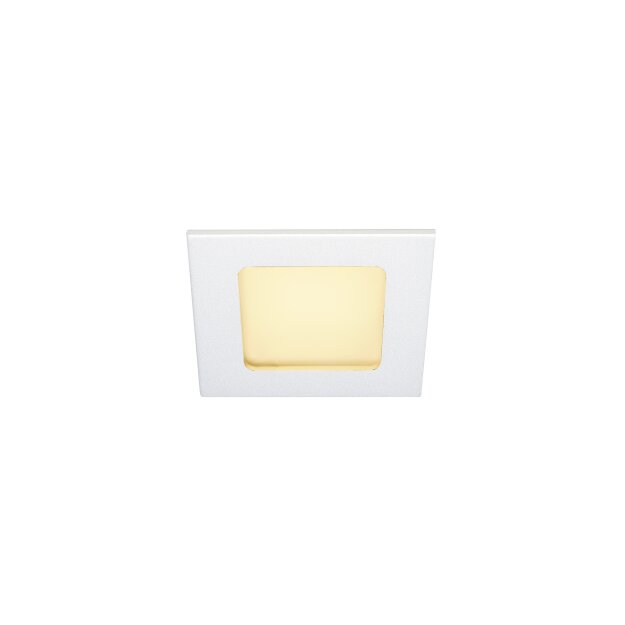 SLV 112721 LED-Deckeneinbaustrahler FRAME BASIC mattweiss 6W 3000K Treiber