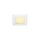 SLV 112721 LED-Deckeneinbaustrahler FRAME BASIC mattweiss 6W 3000K Treiber