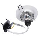SLV 113441 LED-Deckeneinbaustrahler NEW TRIA XL ROUND ws max. 50W