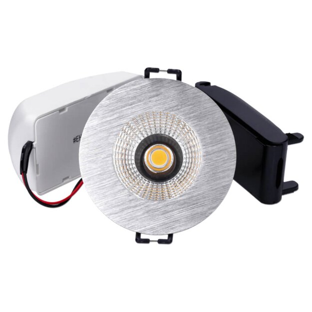 SLV 114426 LED-Deckeneinbaustrahler PATTA-I rund alu 9W 38° 3000K Treiber