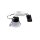 SLV 114441 LED-Deckeneinbaustrahler PATTA-F rund weiss 9W 38° 3000K Treiber