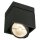 SLV 117100 LED-Deckenleuchte KARDAMOD SURFACE ES111 eckig sw max. 75W