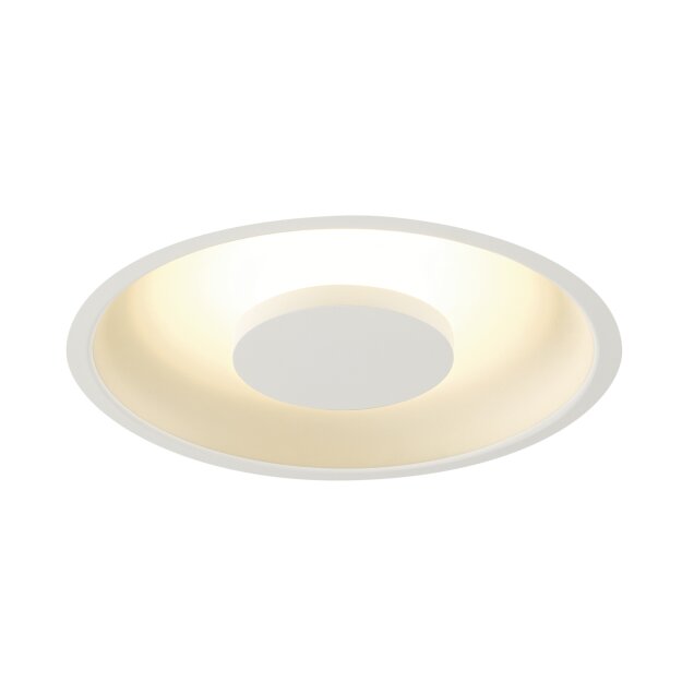 SLV 117311 LED-Deckenleuchte OCCULDAS rund weiss 30 SMD 22W 3000K