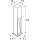SLV 231371 LED-Pollerleuchte ARROCK STONE 75cm eckig