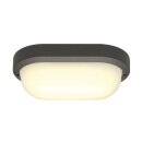 SLV 229935 LED-Wand- / Deckenleuchte TERANG 2 Leuchte oval anthrazit 3000K